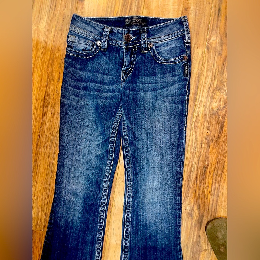 Silver jeans. W25 L32